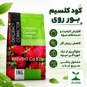 کود کلسیم بور روی امکس