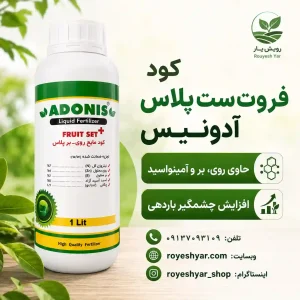 کود فروت ست رویش یار